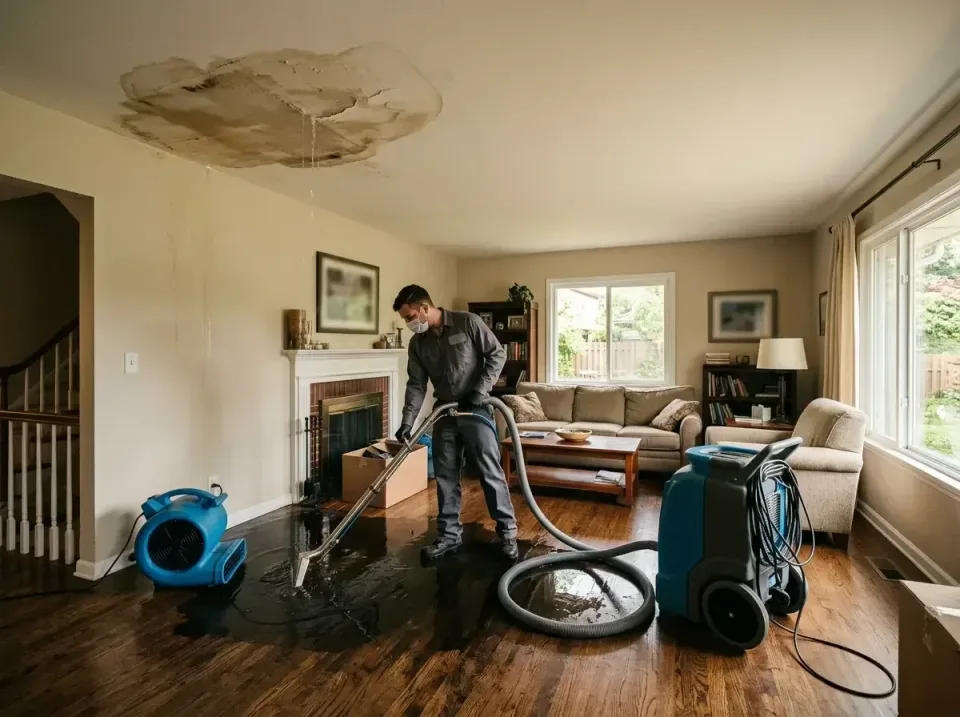 attic-pipe-burst-ceiling-drip-008 — frequently asked questions, Water Damage Restoration & Carpet Care in Dunkirk, NY